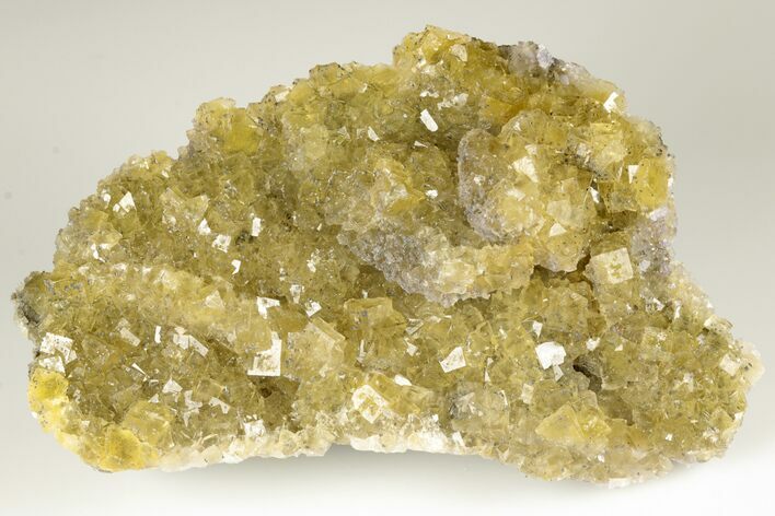Gemmy, Yellow, Cubic Fluorite Cluster - Moscona Mine, Spain #188317